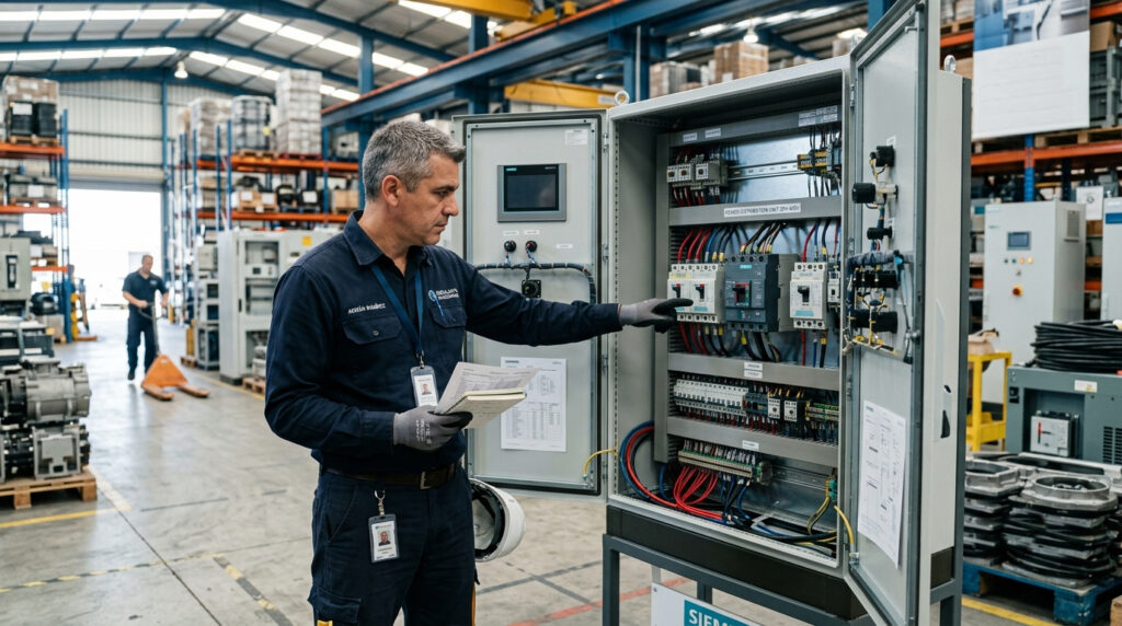 tablero eléctrico industrial