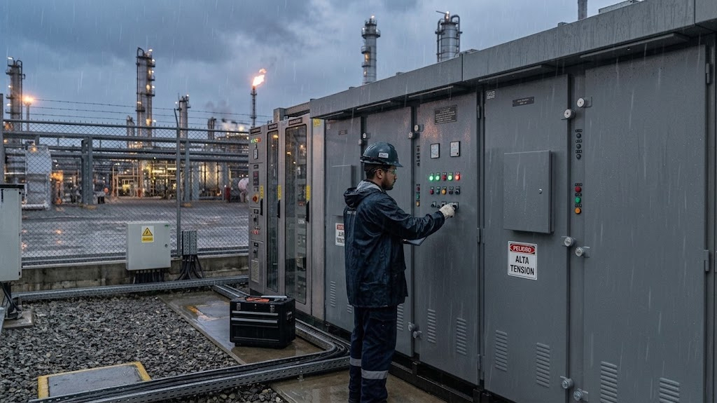 Tableros eléctricos para la industria del petróleo