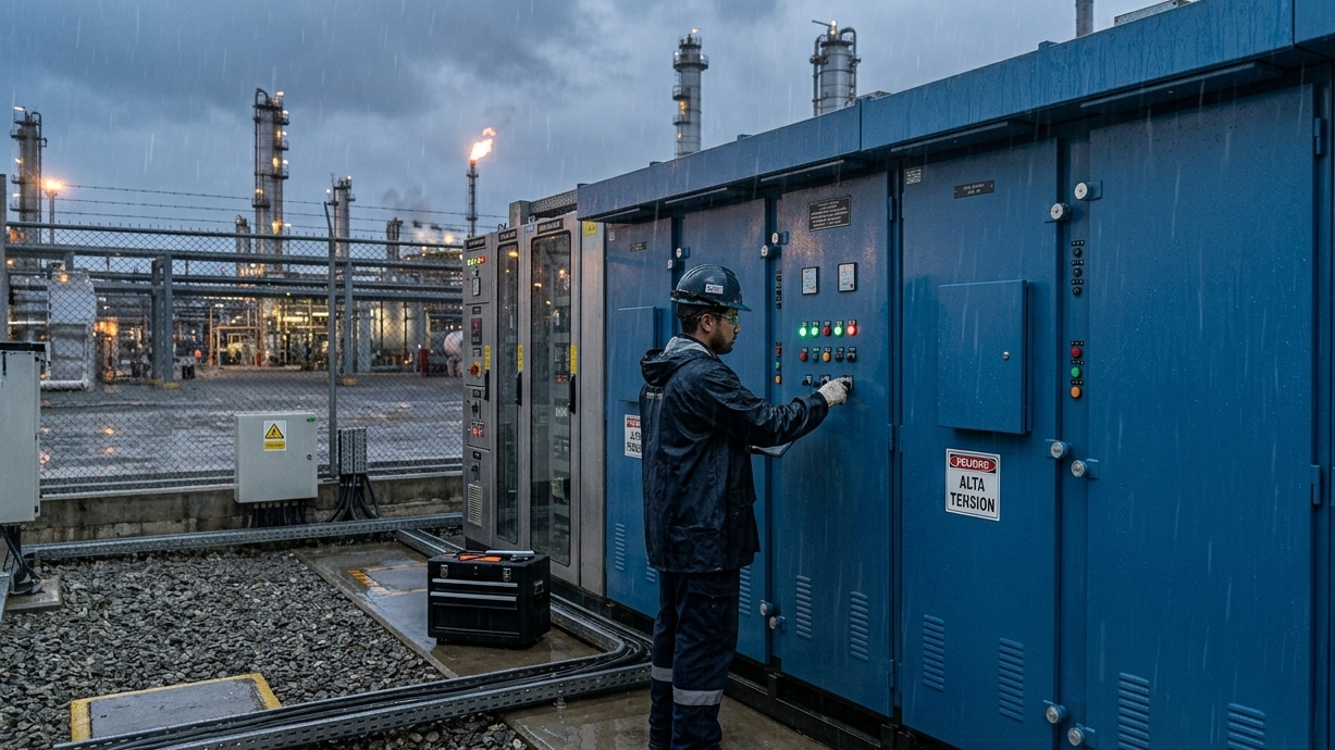 tablero eléctrico industrial